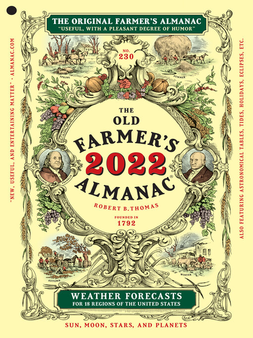 Title details for The Old Farmer's Almanac 2022 by Old Farmer's Almanac - Available